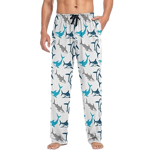 Men's Pajama Pants with Pockets, Comfort Soft Drawstring Lounge Pants Pajama Bottoms for Men4