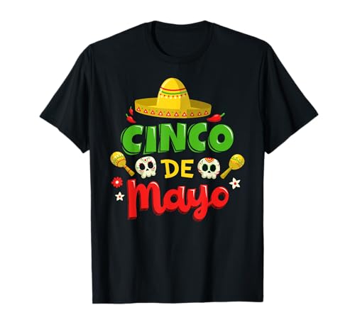 Cinco De Mayo Mexican Fiesta Party Gift | Mens & Womens T-Shirt