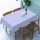 Motifs élégants Les : nappes en PVC présentent des motifs élégants et particuliers. La nappe est merveilleusement douce et s'adapte parfaitement à la table, protégeant ainsi votre table à manger et constituant une décoration parfaite pour les maisons et les cuisines modernes.