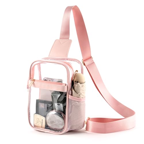 Hitnow Clear Bag for Stadium Events (PINK)