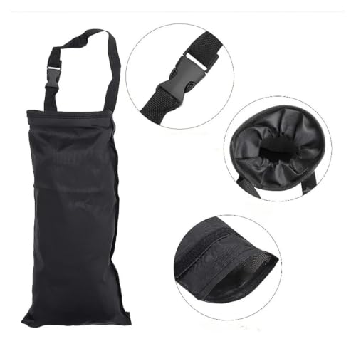 Bolsa de basura universal para coche contenedor plegable de asiento posterior 3