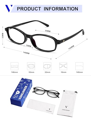 Image of VANLINKER Retro Polarized Rectangle Sunglasses Womens Trendy 90s Small Square Sunnies Vintage Narrow Thin Frame VL9855