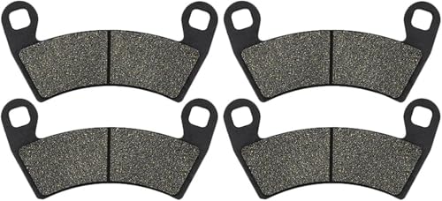 Hivernoi Pastillas freno motocicletas Pastillas de freno para motocicleta para Polaris para Ranger Crew 900, 800 y 700 4x4 (Diésel, 2008-2015)(2 pairs)
