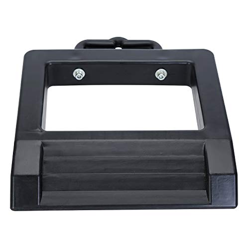 Homeon Wheels Pallet Jack Stopper Truck Chock Heavy Duty Pallet Jack Chock 14.2\" Length x 11.6\" Width x 2\" Height 2 Pack (Black) - Thumbnail 3