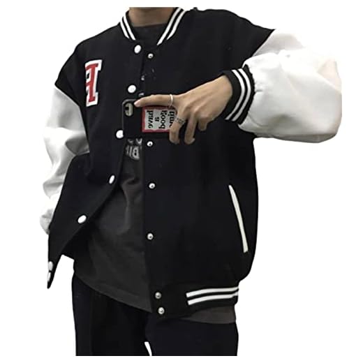 Y2K jacka kvinnor Harajuku par toppar college stil jacka damer toppar par kofta hög kvalitet baseball uniform
