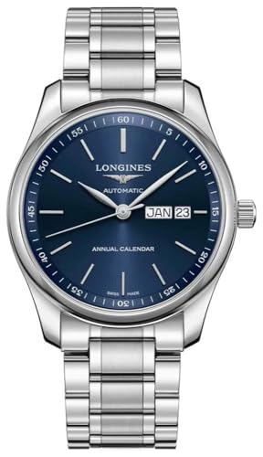 Longines orologio uomo Master Collection calendario annuale 40mm acciaio automatico L2.910.4.92.6