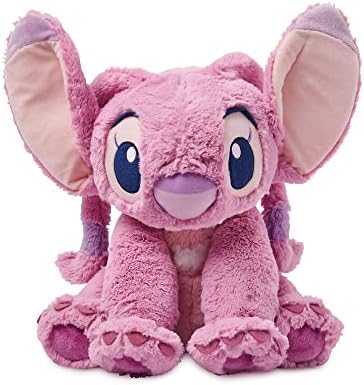 Disney Store Stitch Plush Soft Toy, 38cm/16, Lilo and Stitch, Cuddly Alien Soft Toy with Big Floppy Ears and Fuzzy Texture, Suitable for all Ages