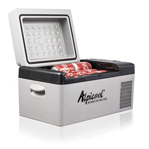 Alpicool C20 20 L Frigorifero Congelatore Portatile Frigoriferi per Auto Mini Frigo 12v per Campeggio, Viaggi, Picnic,...