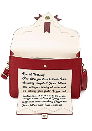 Loungefly X Harry Potter Ron Weasley Howler Mail Crossbody Bag - Festival Crossbody Bags3