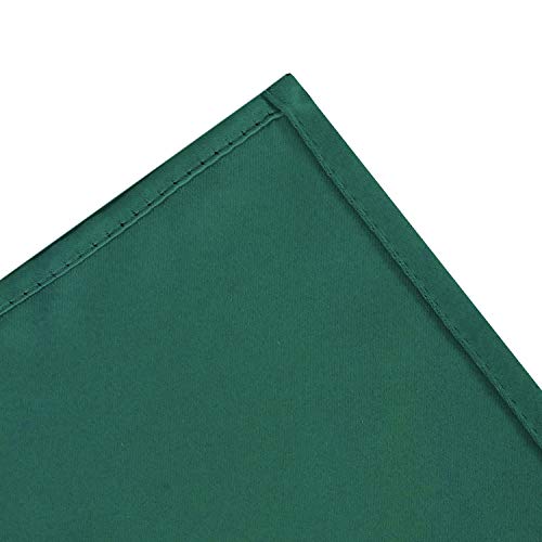 Image of LEMOMO Dark Green Thermal Blackout Curtains /52 x 95 Inch /Set of 2 Panels Room Darkening Curtains for Bedroom
