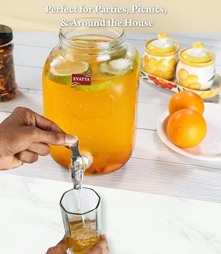 EVATTA 4 Litre Glass Water Dispenser with Tap - Image 4
