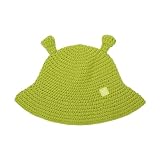 Bioworld Shrek Ogre-Inspired Green Crochet Bucket Hat with 3D Ogre Ears