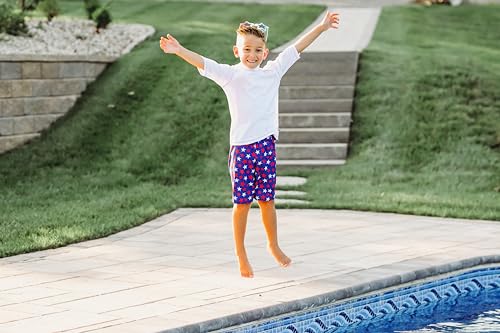 Made in USA Baby Boys and Girls Solid Rashguard Swimming Tee Shirt3