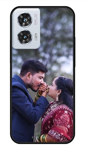 Image of NDCOM for Customised Motorola Moto Edge 50 Fusion Back Cover | Premium Edge 50 Fusion Case DIY Personalised Photo Design | Customized Gift Custom Text Name Printed Metal Case