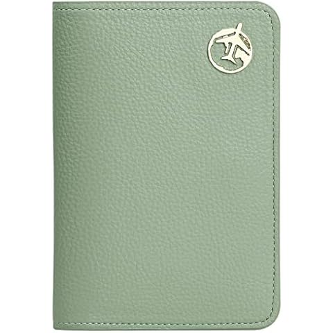 Lychii PU Leather Travel Passport Wallet Cover