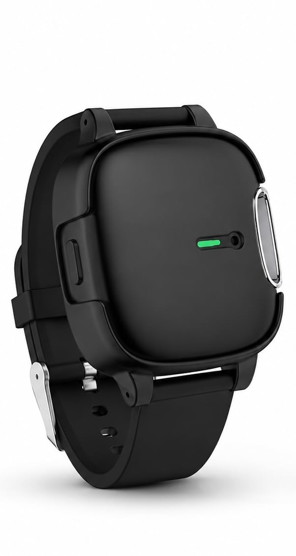 AirAura Wearable Air Purifier | Portable Personal Air Purifier | Wristband, Necklace & Desktop Modes | Rechargeable, Lightweight, Filter-Free | For Travel, Office, Home & Outdoor | by HANDS (Black)-image-33