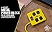 Yellow Jacket 2177N Metal Power Block with 4 Outlets and Lighted Switch, 4-foot Cord