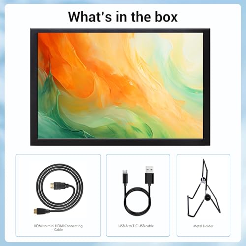 Image of 8 Inch Mini Monitor, Small HDMI Screen Display,1280 * 800 Resolution Portable Monitor for PC Laptop Compatible with Raspberry Pi Game Consoles