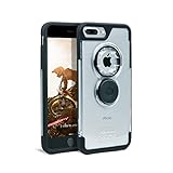 Rokform Crystal Series iPhone 8 Plus Case / iPhone 7 Plus Case Slim Protective Magnetic Case with twist lock & universal Magnetic Car Mount (Clear)