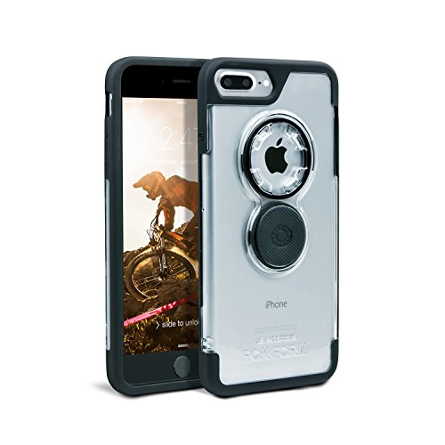 Rokform Crystal Series iPhone 8 Plus Case / iPhone 7 Plus Case Slim Protective Magnetic Case with twist lock & universal Magnetic Car Mount (Clear)