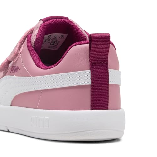 PUMA Unisex Kinder Courtflex V3 V Ps Sneaker, Poised Pink Puma White Berry, 23 EU – Ansicht 4