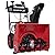 PowerSmart 24-Inch Snow Blower Gas Powered, Self-Propelled 2-Stage 212cc 4-Cycle Engine with Electric Start, Headlight