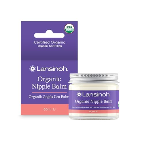 Lansinoh Organic Nipple Balm - 7 USDA Certified & Natural Ingredients