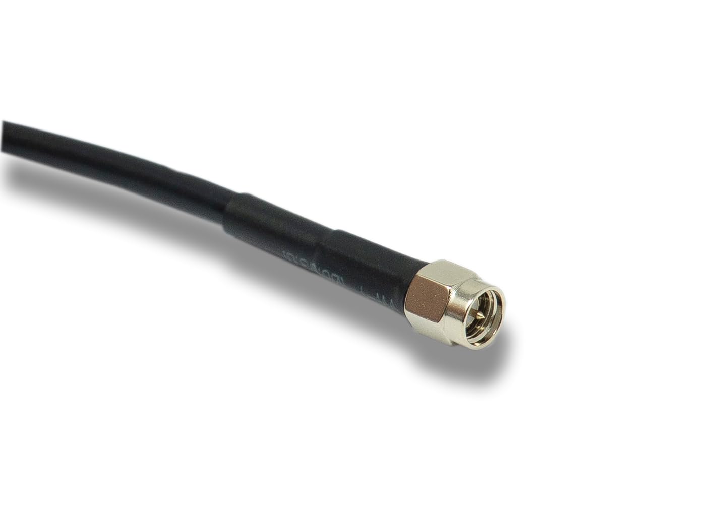 SYSTEM-S Kabel koncentryczny 60 cm RG58 wtyczka do wtyczki RG58C/U SMA