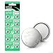 SUNCOM (10 pcs) AG1 Alkaline 1.5V Button Cell Battery Single Use V364 GP364 LR621W TR621 Watch Toys Remotes Cameras