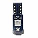 WLJH 6 Pack Super Bright 3030-3SMD T5 Canbus Error Free Red Instrument Cluster Panel Dash Light,Plug and Play
