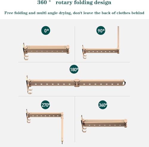 Tendedero de pared plegable para interiores, diseño multifuncional para uso doméstico