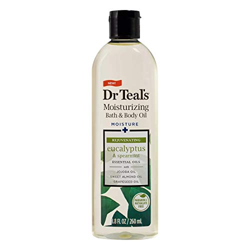 Dr. Teal's Relax & Relief with Eucalyptus Spearmint Body and Bath Oil 8.8 fl oz (2 Pack)