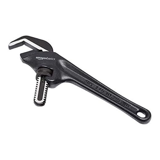 Amazon Basics Steel Alloy Offset Hex Wrench, 9 1/2-inch