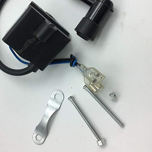 D DOLITY Black Capacitor Discharge Ignition - CDI - Coil/Performance CDI Electron Ignition Coil for 50cc/80cc Gas Motorized Bicycle