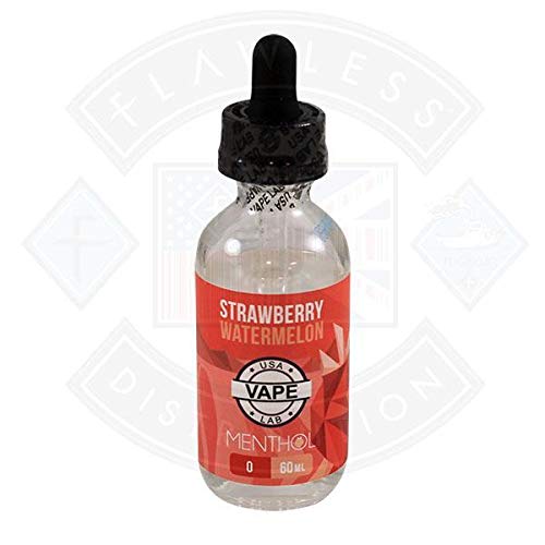 USA Vape Labs - Strawberry Watermelon Menthol by Naked 0mg 50ml Shortfill E Liquid