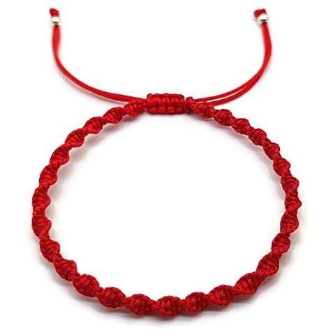 MYSTIC JEWELS - Pulsera Macrame Giratorio - Kabbalah de Hilo de Colores Cover