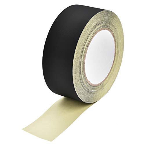 uxcell 50mm Acetato Tela Cinta para Portátil Eléctrico Auto Guitarra Reparar Alta Temperatura Adhesiva Cinta Negro 30m/98.4Pies Cover