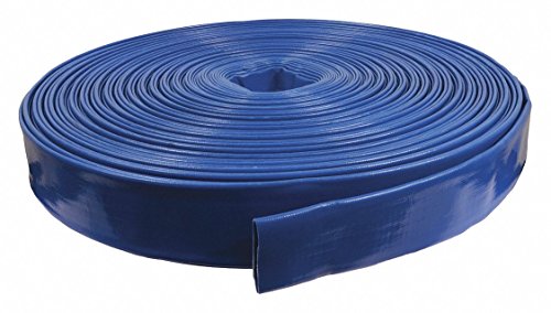 Bulk Hose, 2 in Hose Inside Dia,Water Discharge Hose, PVC, 300 Ft,20400004629