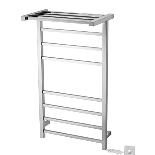 Lightinthebox Radiant Plug-in 70W Towel Warmer Energy Saving Stainless Steel Mirror Polished Drying