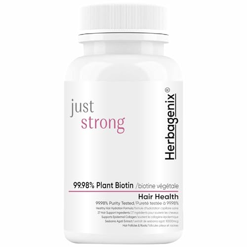 Image of Biotin Tablets For Hair Growth With Natural Vitamins and Plant Extracts - Hair Supplement For Women and Men To Support Regrowth And Control Hairfall (1, 60)