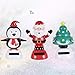 Árbol de Navidad 3pcs solar solar del baile de Navidad de dibujos...