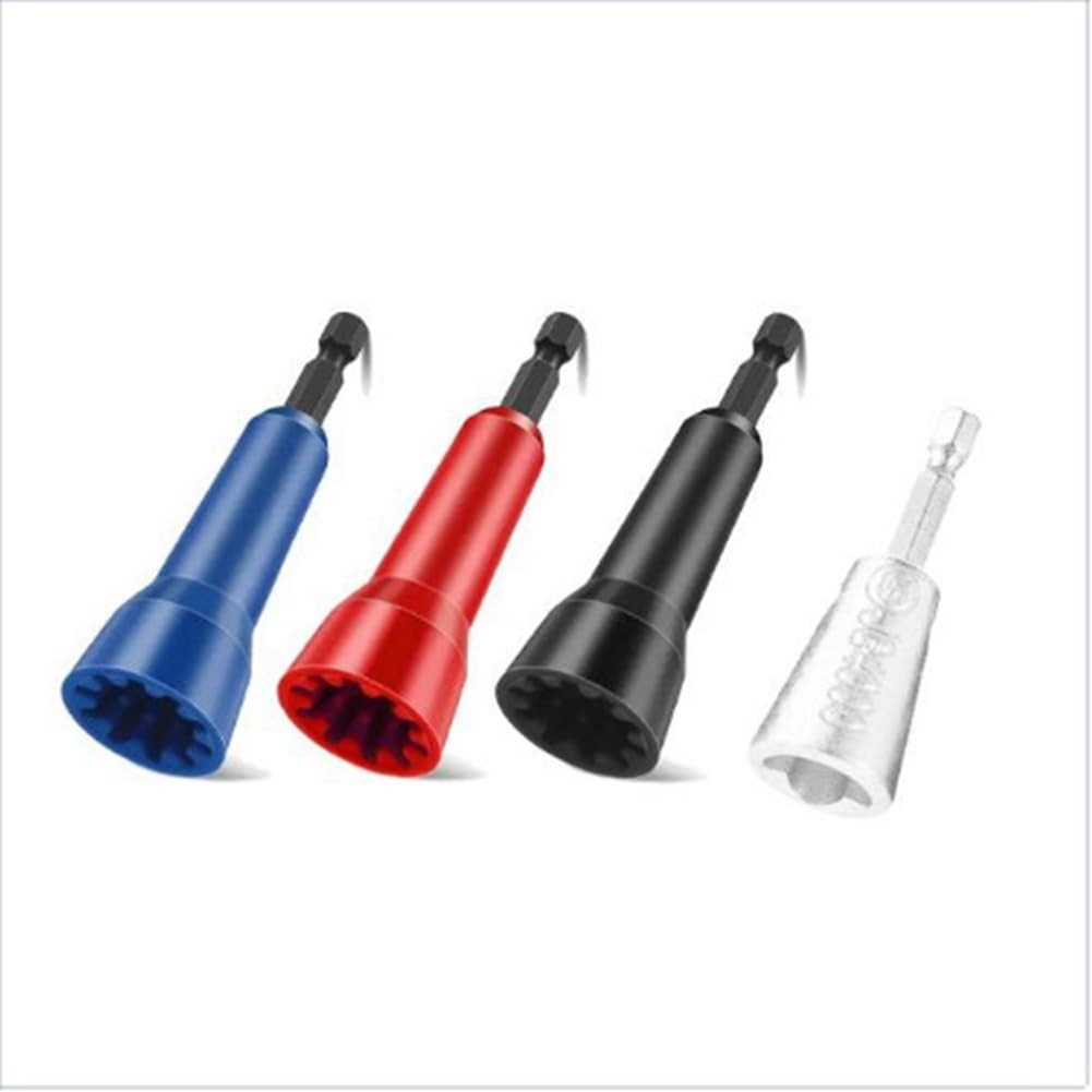 Jnchdghwa As Shown Wire Connector Tool 4Pcs Wire Twister Tool For Drill, Electrician Tools Nut Twisting Quick Wire Connectors