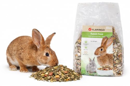 nourriture lapin - foin lapin - aliment pour lapin - 1 kg - snack naturel - pour rongeurs - fabriqué en Europe - pour toutes les étapes de vie