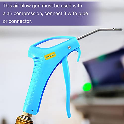 Image of Pneumatic Air Gun Compressor Duster Blower Cleaning Tool For Industrial Cleaning Tool Heavy-Duty Removal Dusting (AG-H) AIR BLOW GUN 1 /4 inch Thread