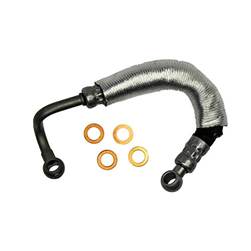 Edelmann Kit de línea de aceite turbo 1038 para BMW 335d 2011-09; BMW X5 13-09; motor diésel de 6 cilindros de 3.0 L.