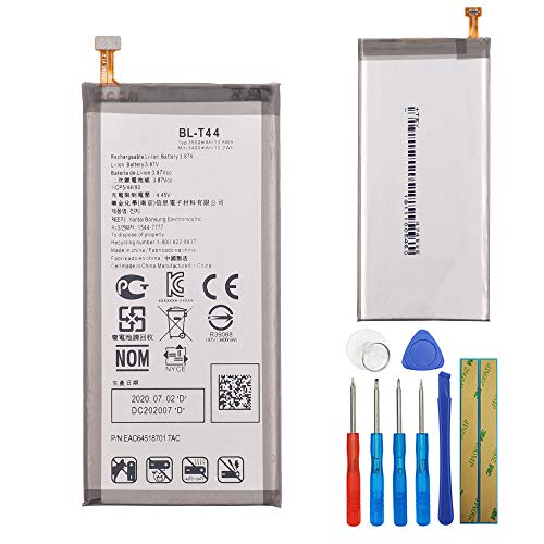 E-YIIVIIL Replacement Battery BL-T44 Compatible with LG Stylo 5 Q720 LMQ720AM Q60 with Tools