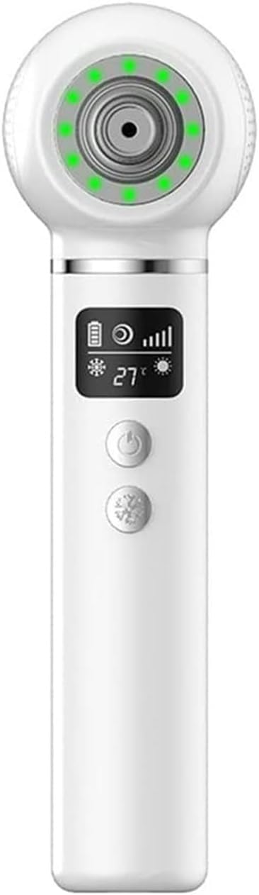 Dispositivo for la rimozione dei Punti Neri con Fotocamera, pulitore for pori con Display a LED, aspiratore for la rimozione dei Punti Neri con Raffreddamento e Riscaldamento