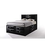 ACME Ireland Full Bed w/Storage - 21590F - Espresso