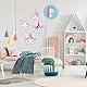YOLOUP 24 Stück Einhorn Masken zum Kinder Basteln Leer Unicorn Papiermasken Malpapier mit Pinsel & Gummiband Kreatives Bastelset für Mädchen Jungen
