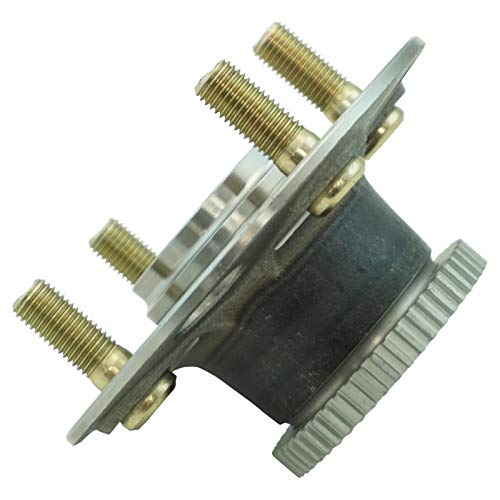 Image of TRQ 2 Piece Rear Wheel Bearing & Hub Assembly Set Compatible with 2000-2006 Honda Insight